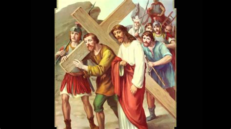 stations of the cross station 5